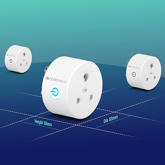 Zebronics Smart Wi-Fi Plug (10A) - Image 6