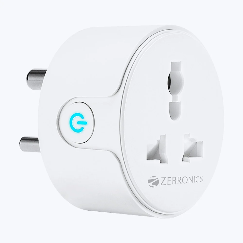 Zebronics Smart Wi-Fi Plug (10A)